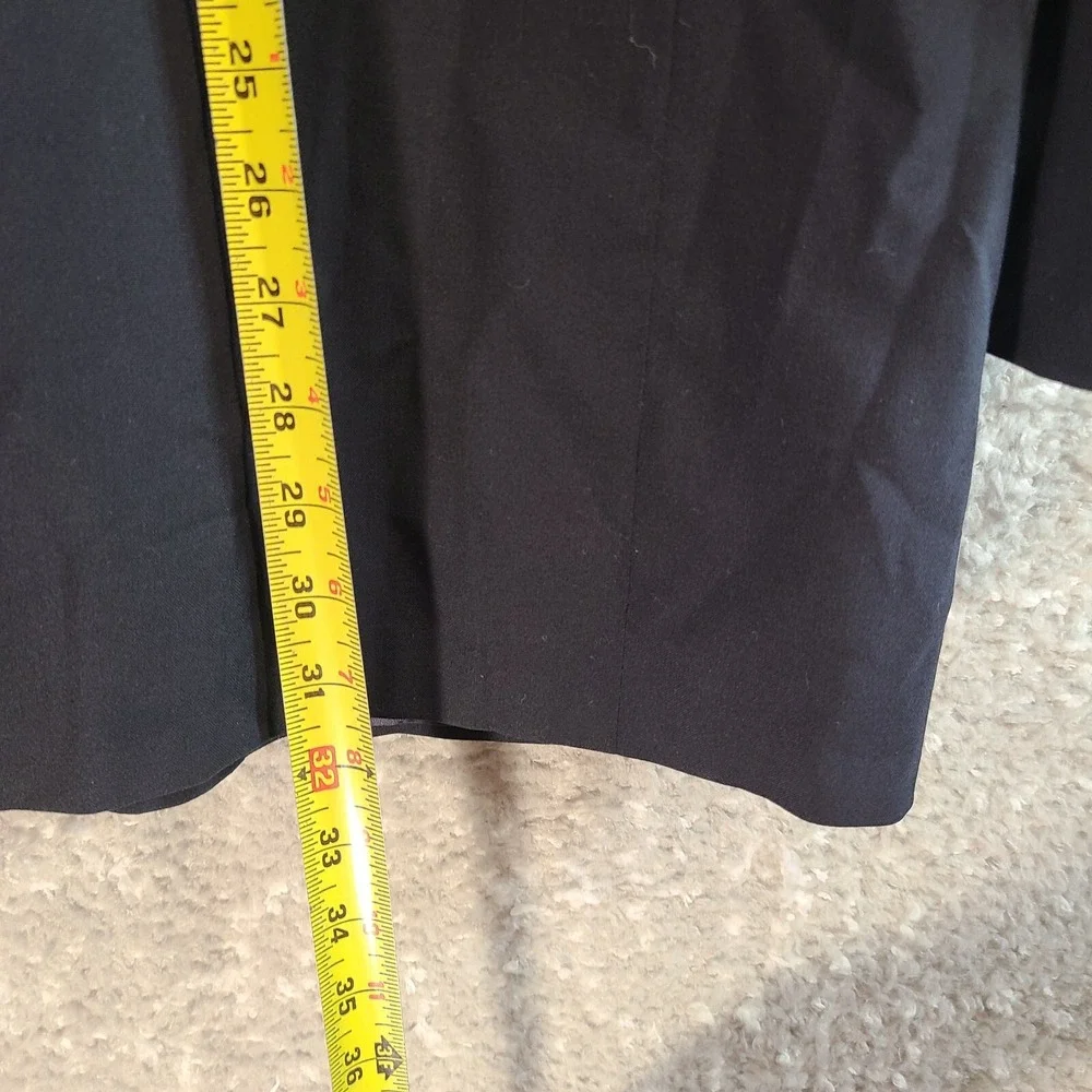 Brooks Brothers Brooksease Wool Blazer Suit Black Made In USA 44, 3 Button